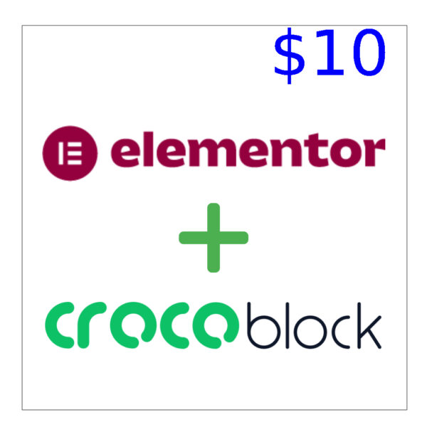 Affordable website builder plugins Elementor and Crocoblock